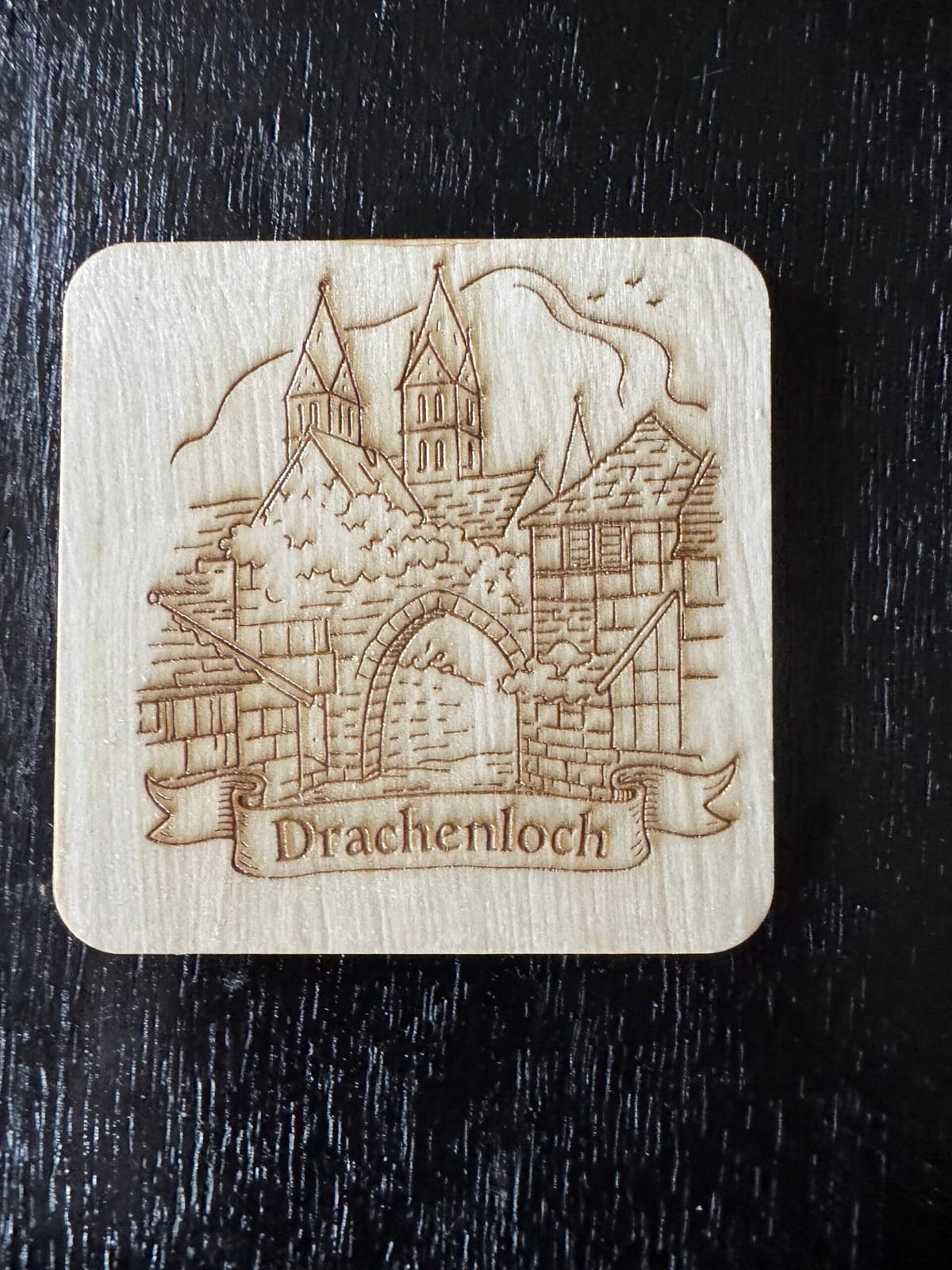 Untersetzer Drachenloch